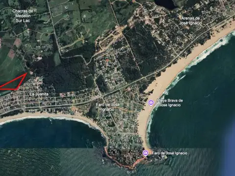 Lote en venta de 6 Has. en la Juanita 100