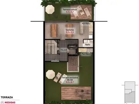 Departamento en Venta en Abasto, USD 73.276