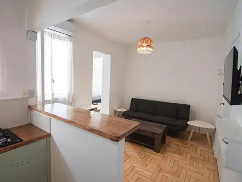 ALQ 2 AMB EXCLUSIVO TEMPORARIO AMOBLADO MUY LUMINOSO  IDEAL ESTUD ABASTO