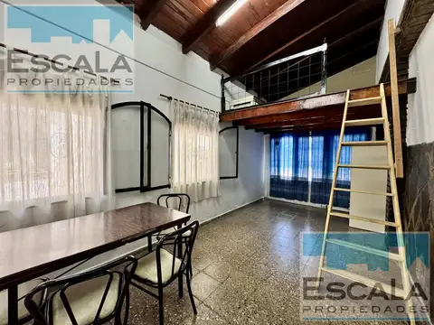 MONOAMBIENTE AMOBLADO AMPLIO CON PATIO CHICO IMPUESTOS BAJOS