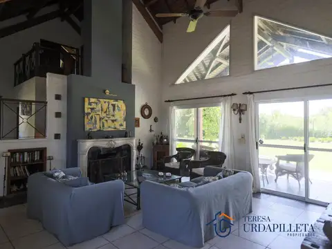 Jardín parquizado con orientacion noreste