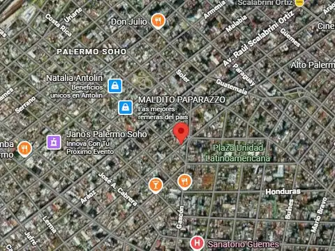 Departamento en Alquiler en Palermo, USD 1.000