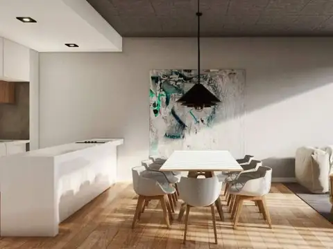 Departamento 3 ambientes con 2 baños