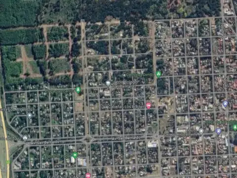 Terreno en Venta 50  mts Fondo