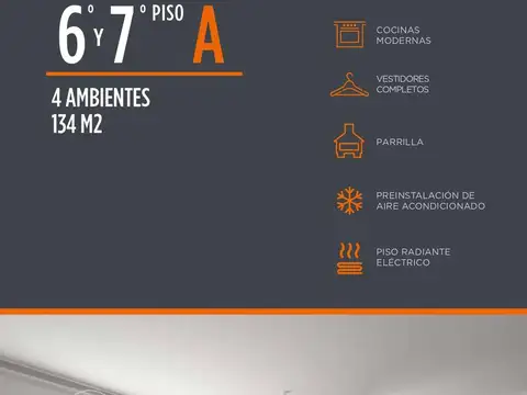 Julian Alvarez 725 7° A - 4 amb con parrilla