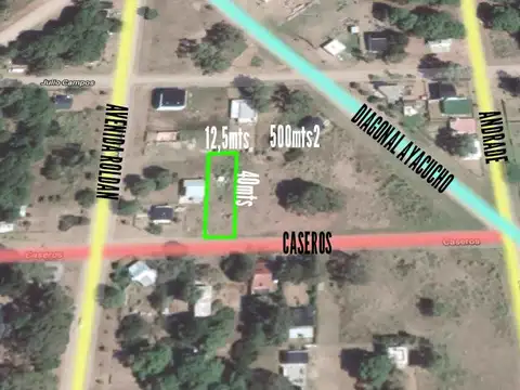 Caseros e/  Roldan y Andrade