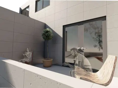 Departamento 2 ambientes con 1 baño