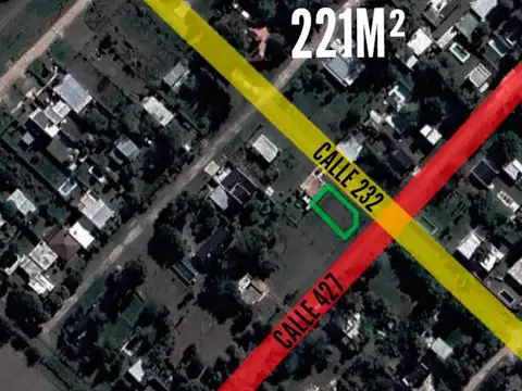 Terreno en venta - 221Mts2 - El Peligro, Arturo Seguí, La Plata