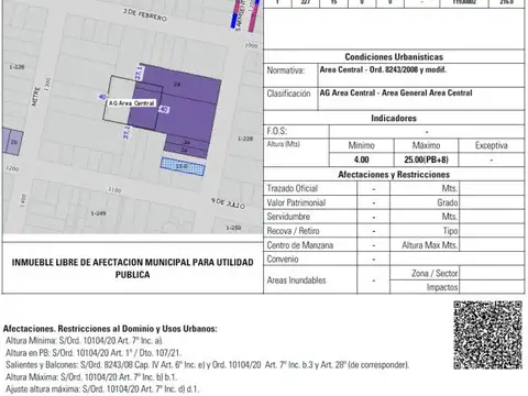 LOTE PARA CONSTRUIR PB + 8