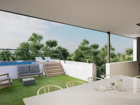 Casa 8 ambientes con 2 baños