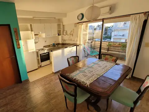 Alquiler Temporario en Caballito. Semipiso de 2 Ambientes. Balcón Terraza. Parrilla. Amenities.