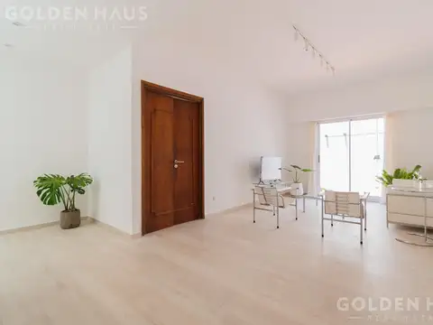 Departamento de 3 ambientes y 2 patios