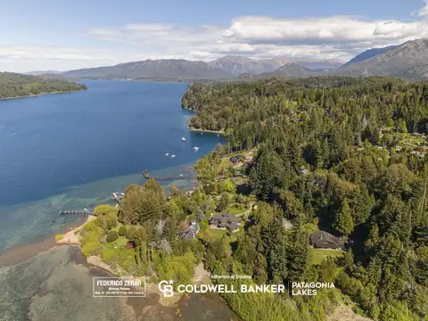 Lote en Km 16 Bariloche – 1.870 m², vista al lago, soleado y a 100 m de la playa