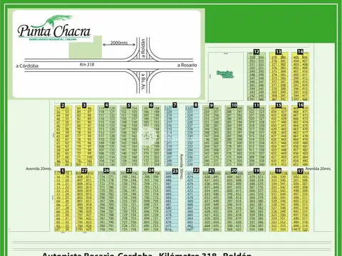 PUNTA CHACRA MANZANA 22