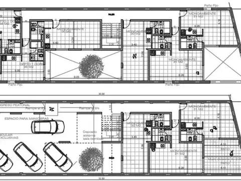 Departamento Monoambiente con 1 baño
