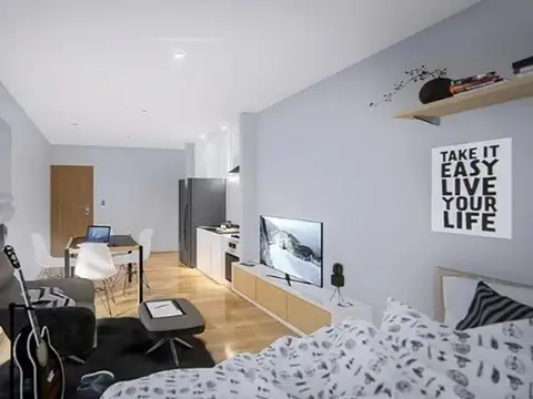 Departamento monoambiente en Venta- Esmeralda 2300- Rep. De La Sexta- Rosari