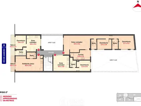 Departamento en Venta en Echesortu, USD 51.000