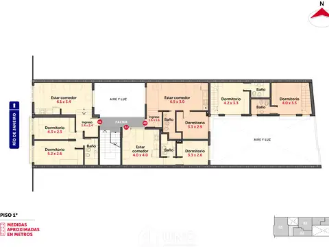 Departamento en Venta de 1 dormitorio