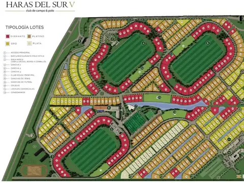 Terreno en venta - 840mts2 - Haras Del Sur V