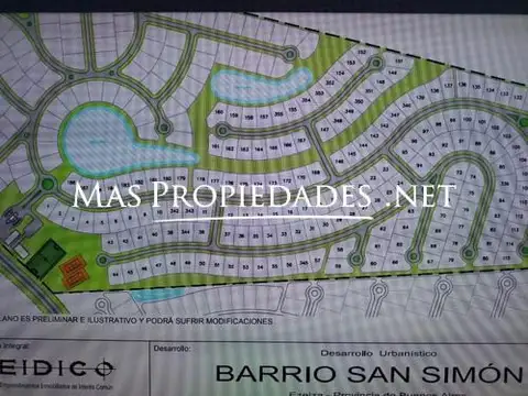 Venta Terreno interno en San Simon Canning
