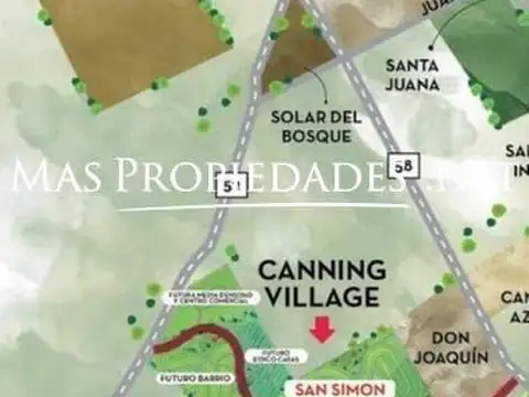 Venta Terreno interno en San Simon Canning