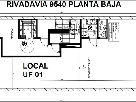Departamento en Venta de 1 dormitorio