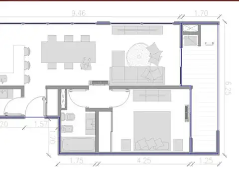 Departamento en Venta en Belgrano Barrancas, USD 234.000