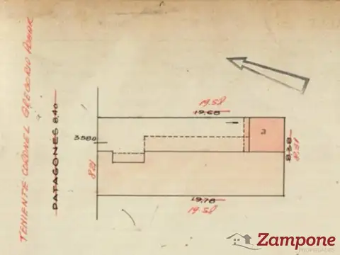 Tte. Coronel Gregorio Pomar al 3500