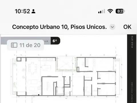 Departamento 5 ambientes con 2 baños