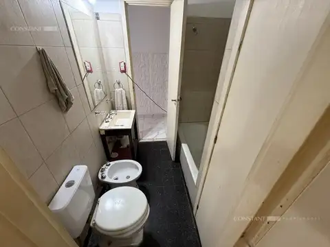 Departamento 2 ambientes con 1 baño
