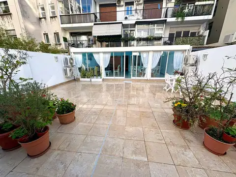Departamento en alquiler con terraza, parrilla y cochera - PLAZA VICENTE LOPEZ