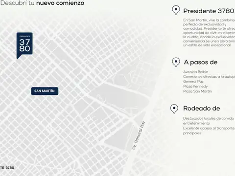 Departamento en Venta de 2 ambientes