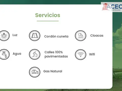 Terreno en Venta en Alvear, USD 35.000