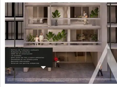 Departamento 4 ambientes con 2 baños