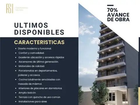 Departamento en Venta de 1 dormitorio