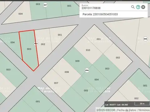 Terreno en Venta en Capilla del Monte, USD 19.900