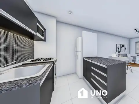 Departamento en Venta de 1 dormitorio