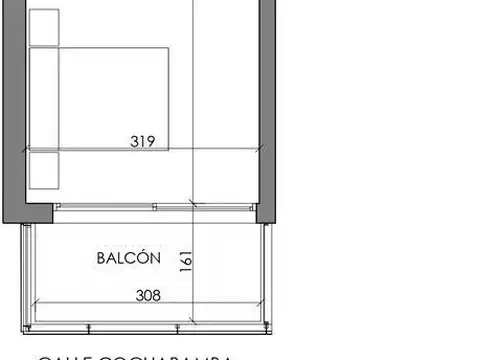 Departamento en Venta en Abasto, USD 71.000