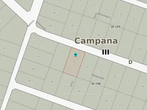 LOTE EN VENTA - BARRIO ABIERTO SAN JORGE