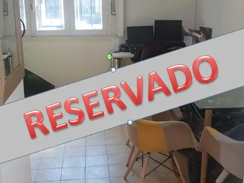 2 ambientes tipo casa en dúplex con terraza