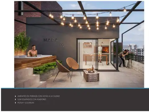 Departamento 3 ambientes con 1 baño