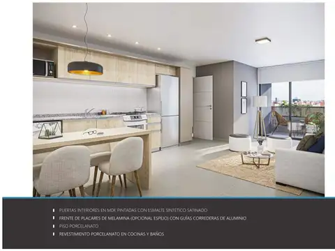 Departamento en Venta de 3 ambientes