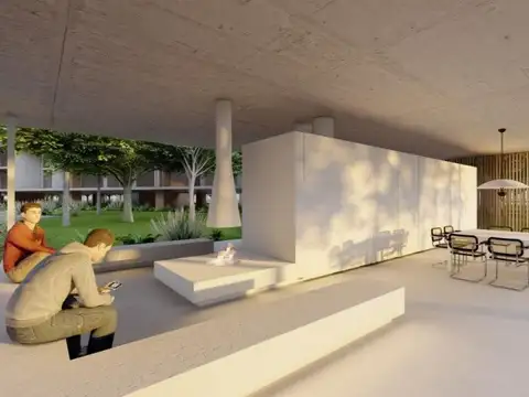 Departamento 2 ambientes con 1 baño