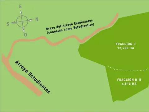VENTA - Isla en el Delta, 18 Ha en Arroyo Estudiantes, Segunda Sección