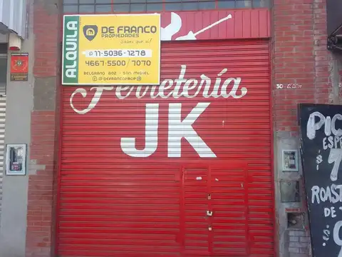 LOCAL EN ALQUILER, MALVINAS ARGENTINAS.