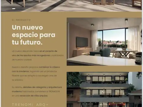Departamento en Venta de Monoambiente