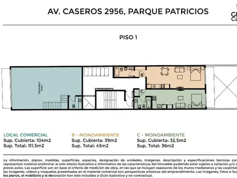 VENTA  LOCAL  Caseros 2956 - Parque patricios