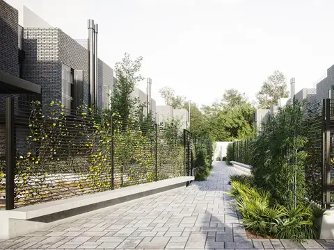 Cocheras para vehículo pequeño en Town Houses Green, en Fisherton