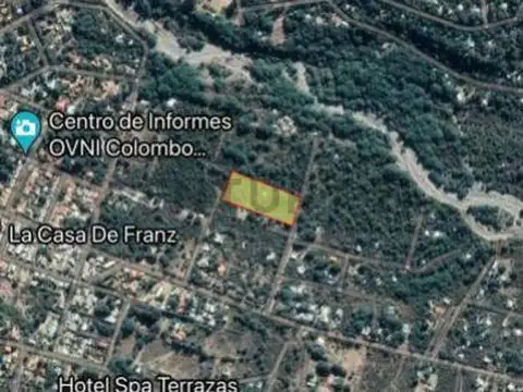 TERRENO ÚNICO EN VENTA, CAPILLA DEL MONTE – 4.068 m² PARA DESARROLLO TURÍSTICO 