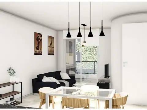 Departamento Monoambiente con 1 baño